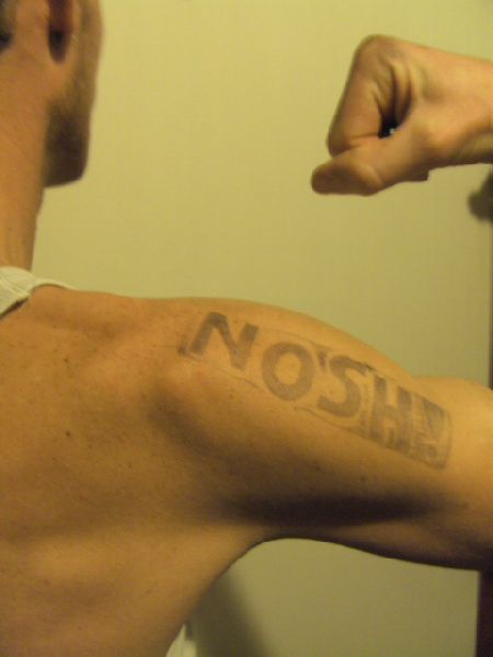 Nosh! tattoo